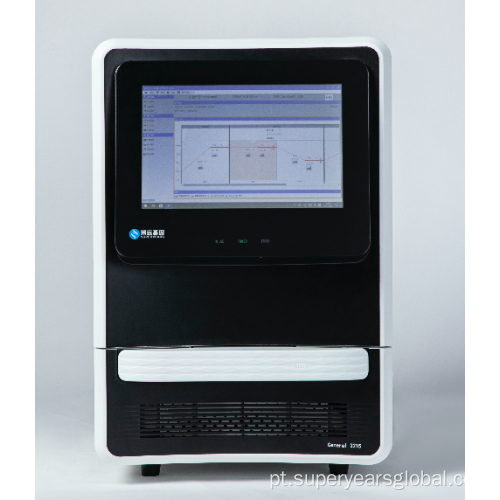 5 canais PCR Tester Test Machine Instrument PCR-RT